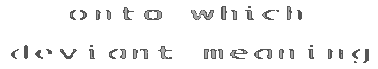 DEVIANT MEANING
